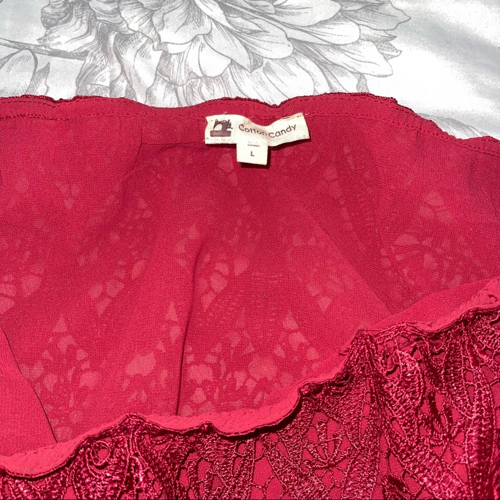 Off the shoulder bell sleeve tube top - Picture 6 of 6